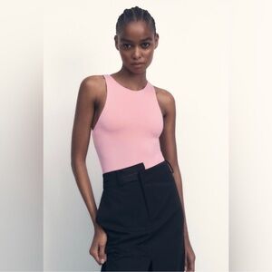 ZARA Pink Bodysuit M